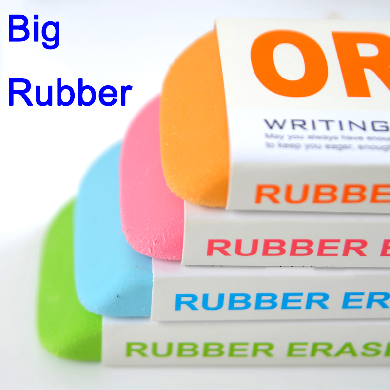 1 PC/Lot Colorful Super Huge Resin Rubber & Eraser for School Stationery & Office, XP00007