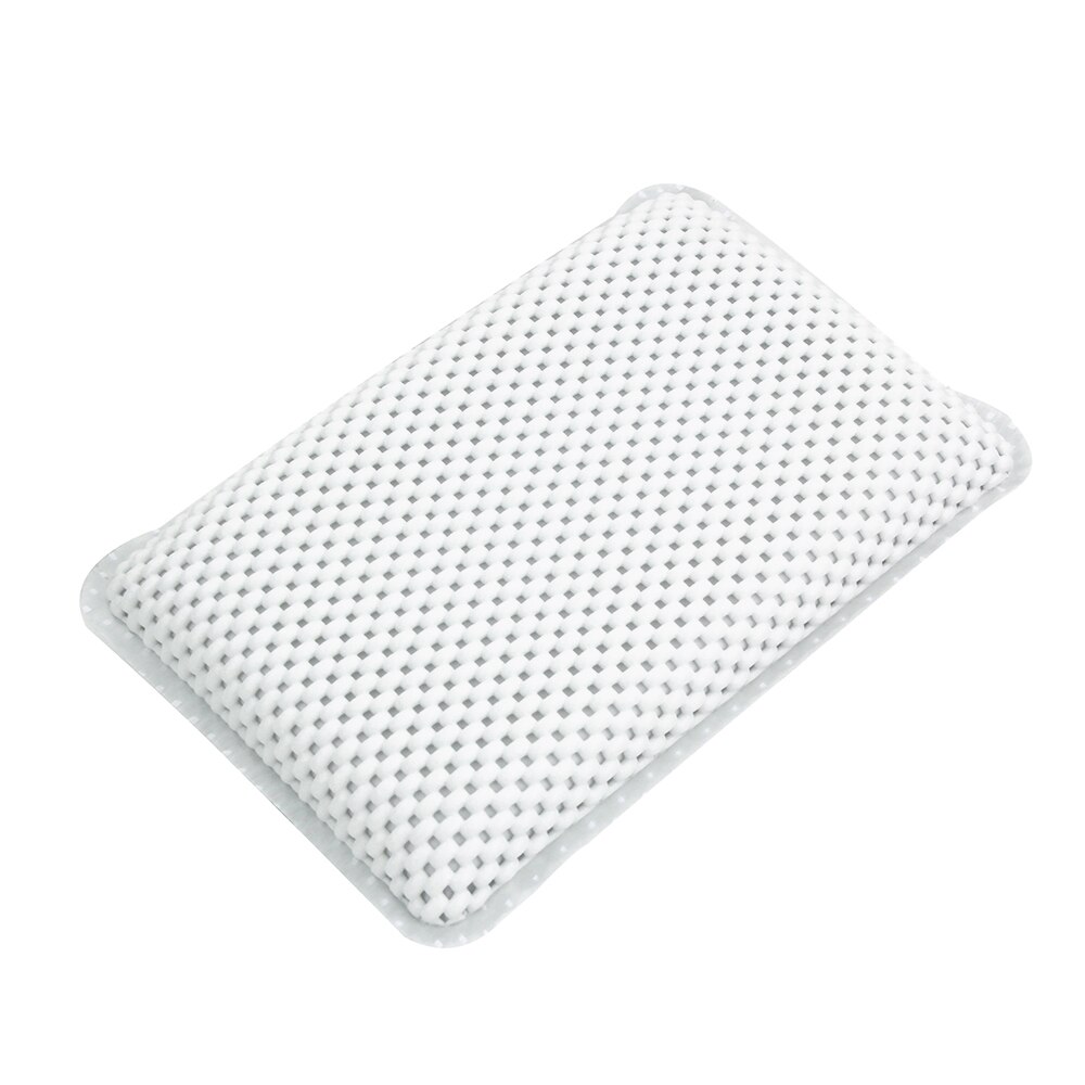 1 Pcs SPA Back Neck Holder Comfortable Bathtub Pillow with Suction Cups Soft for Shoulder and Neck Support