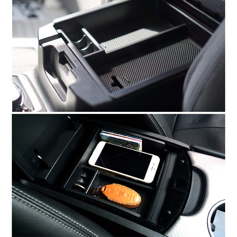 Auto Handschoen Case Organizer Insert Grote Capaciteit ABS Interieur Storage Center Console Armsteun Doos Auto Lade Voor Infiniti Q50 Q50L
