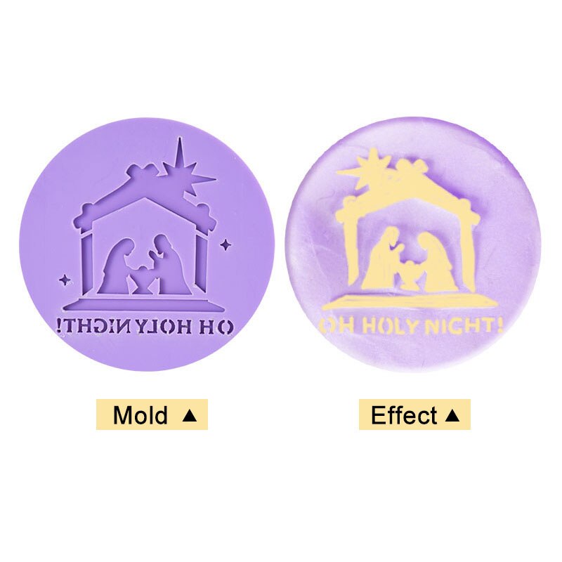Eid Mubarak – moule à biscuits en relief, coupe-tampon en forme d&#39;étoile et de lune, décoration de fête musulmane du Ramadan, outils de cuisson de gâteaux à faire soi-même, moule à Fondant: 5