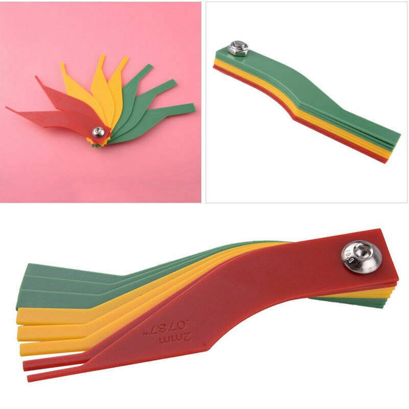 Car Brake Pad Scale Thickness Gauge Wear Measuring Instrument Car Protection Tool Feeler Detector Car Accessories CSV