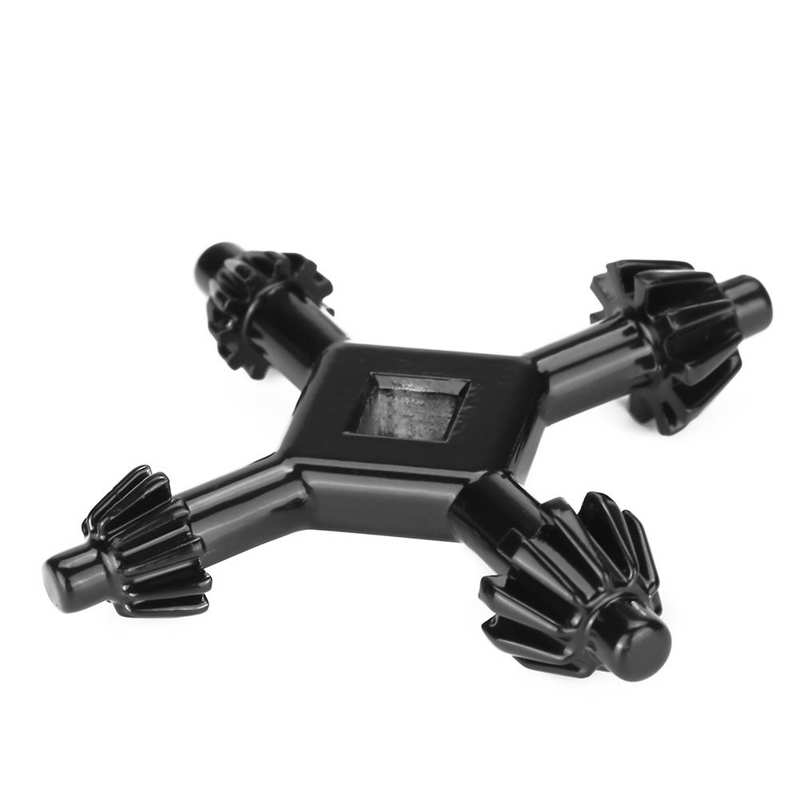 4 in 1 Drill Chuck Key 4 Way Drill Press Chuck Dey 3/8" 1/2" Chucks Universal Combination Hand Tool Accessories