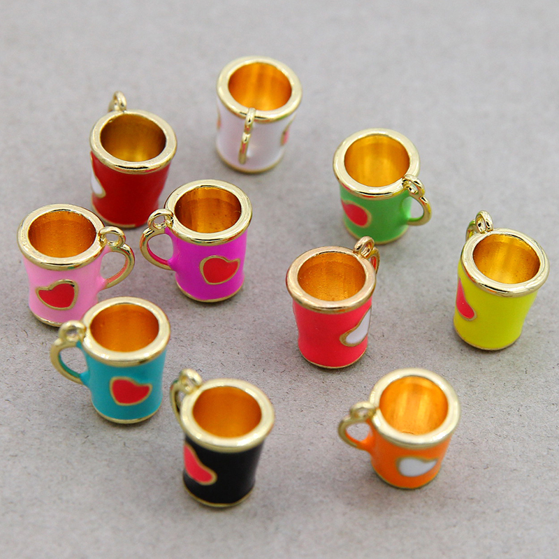 Portachiavi H-Customs A Forma Di Tazza Da Caffè: Ciondolo In Metallo Color Argento, Design Moderno E Leggero - 4