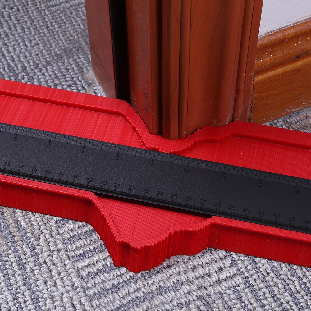 Calibrador de contornos irregulares de 12/15/25cm, regla de medida para perfilado de bordes, regla de medida para madera, plantilla de curvatura, Escala de azulejos, herramienta para azulejos laminados