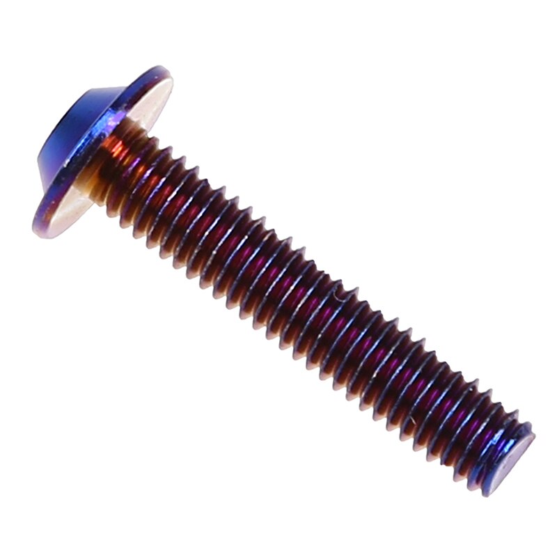 POSSBAY M6 Motorcycle Nut Bolt 304 Stainless Steel Plum Hex Screw Anti-theft Plum Hex Bolt Universal Hex Screw for Moto Car