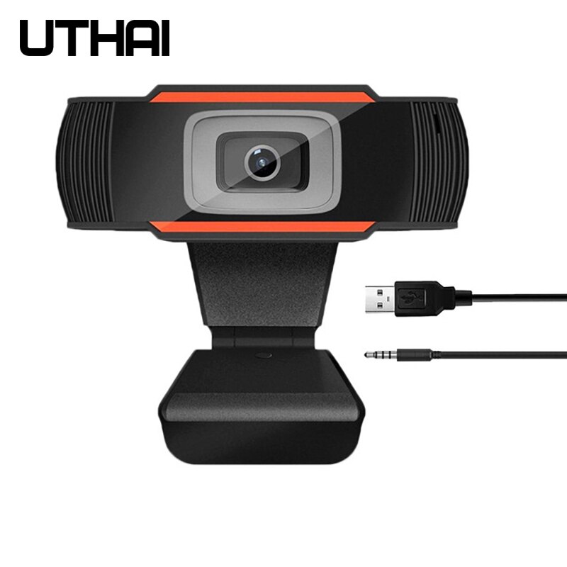 UTHAI DC05 cámara HD 480P USB drive-Unidad de video conferencias neto clase construido en la Cámara de micrófono