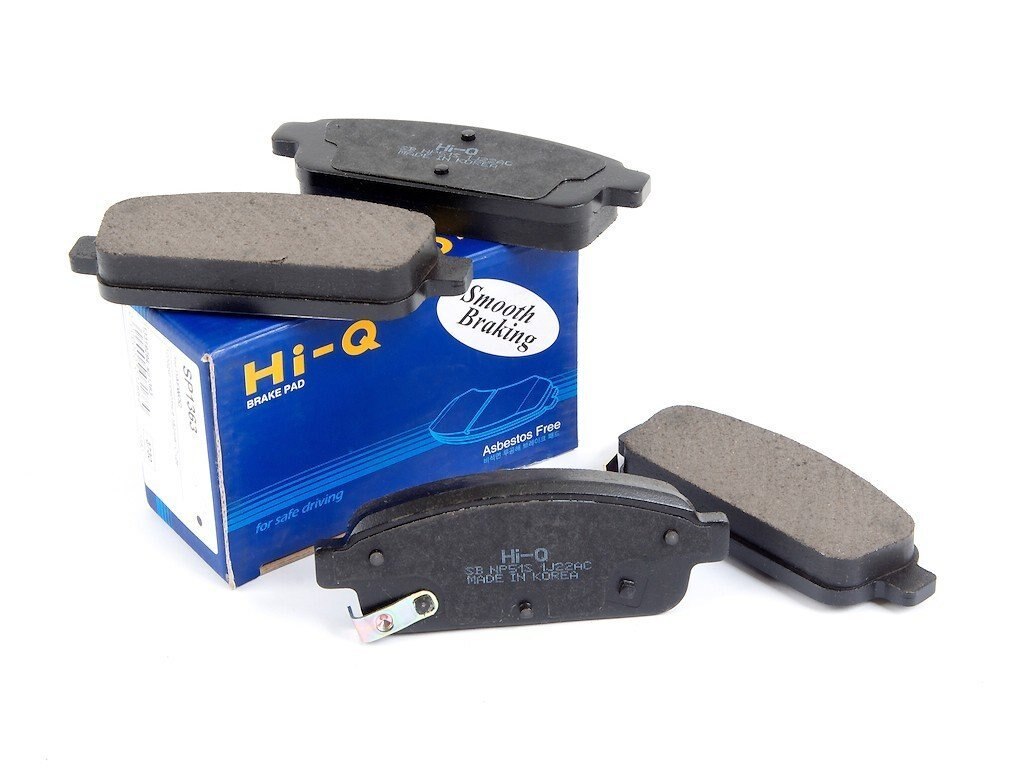 Sangsin Hi-Q Hyundai Tucson 1.6, 2.0 Rear Brake pad Kit Above (Auto Hand Brake): Default Title
