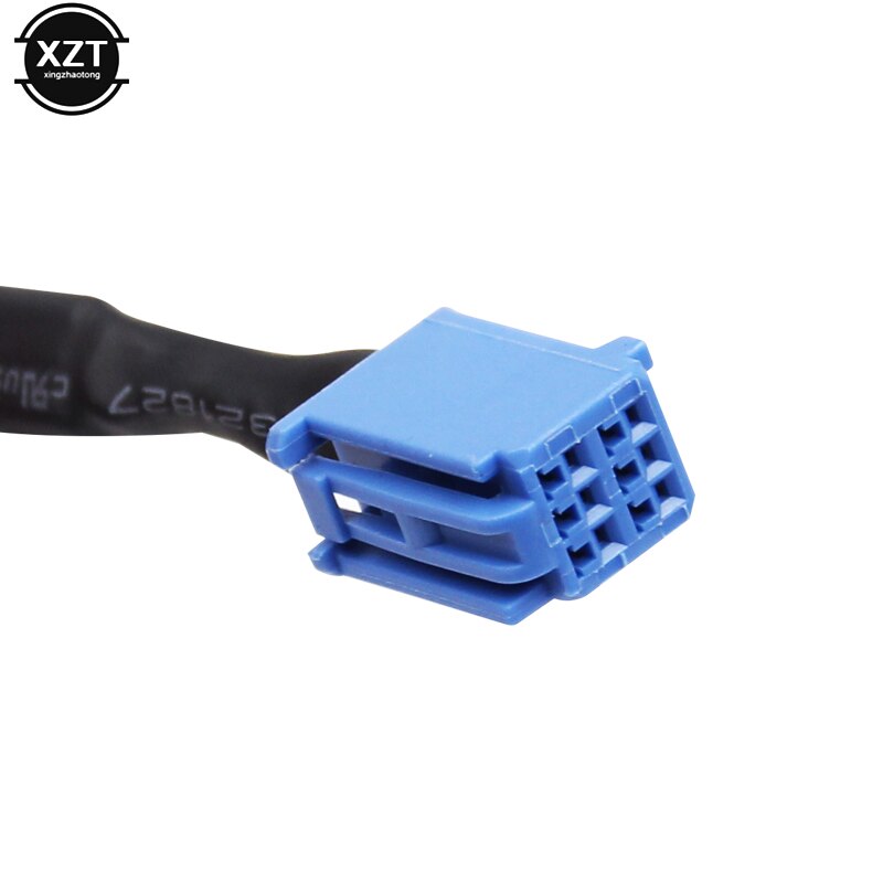 1 stk til bil rca adapter vtr kabel til toyota 6 pin blå av port stik til nszt -w62g nsct -d62d(n161)