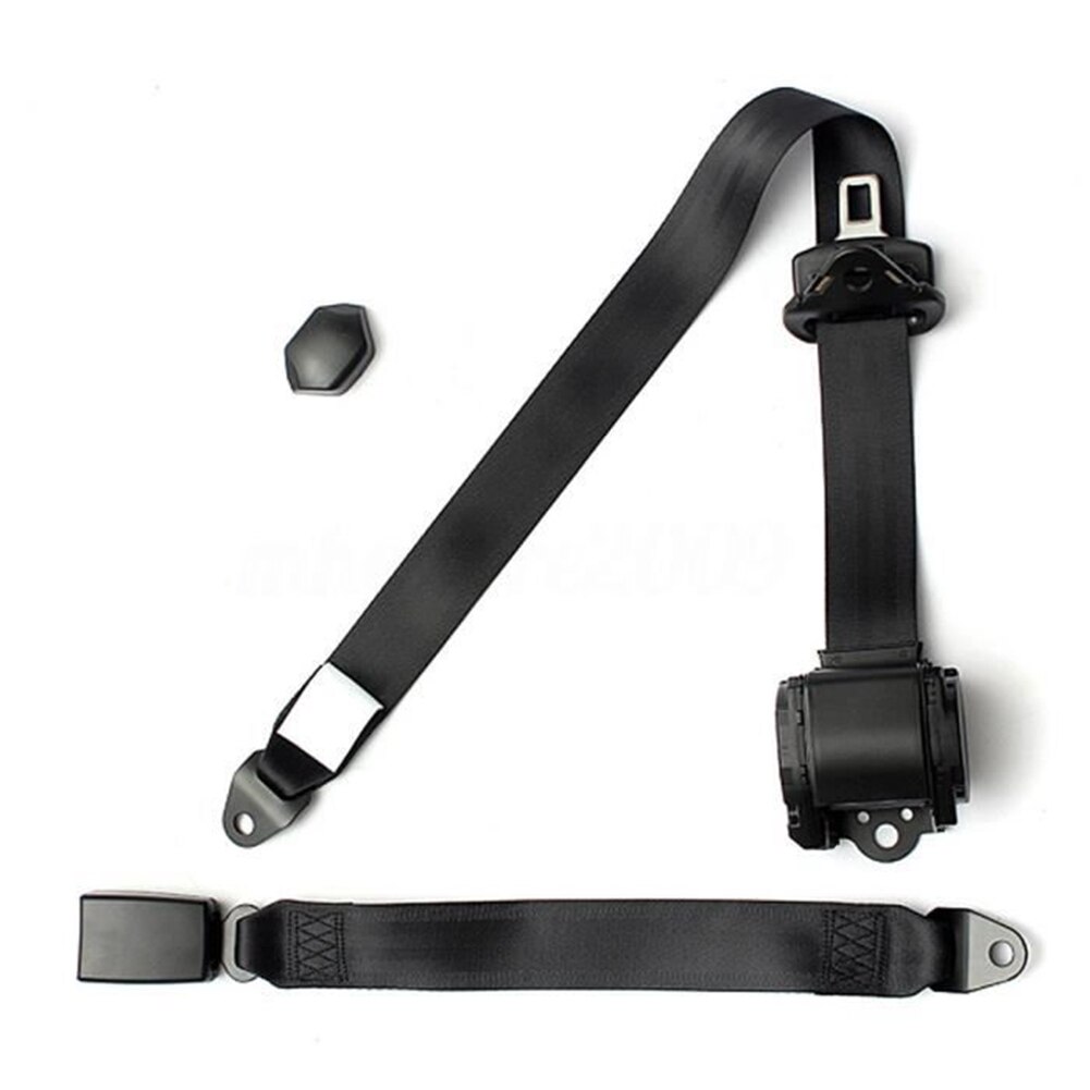 Cinturón de seguridad de tres puntos para coche, retráctil, automático, retracción, accesorios de Interior de coche