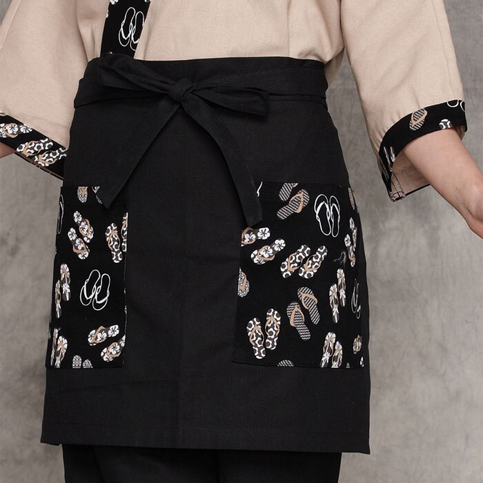 Japan Style Chef aprons hotel Kimono work apron Restaurant bar waiter apron Korean Restaurant work apron