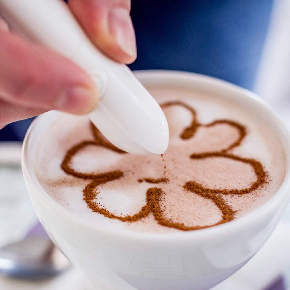 Kaffee Zeichnung Stift Latte Kunst Kuli Kaffee Kuchen würzen Lebensmittel Ziehen Werkzeug Kuchen Dekoration Stift Kaffee Carving Stift Coffeeware Gebäck werkzeug
