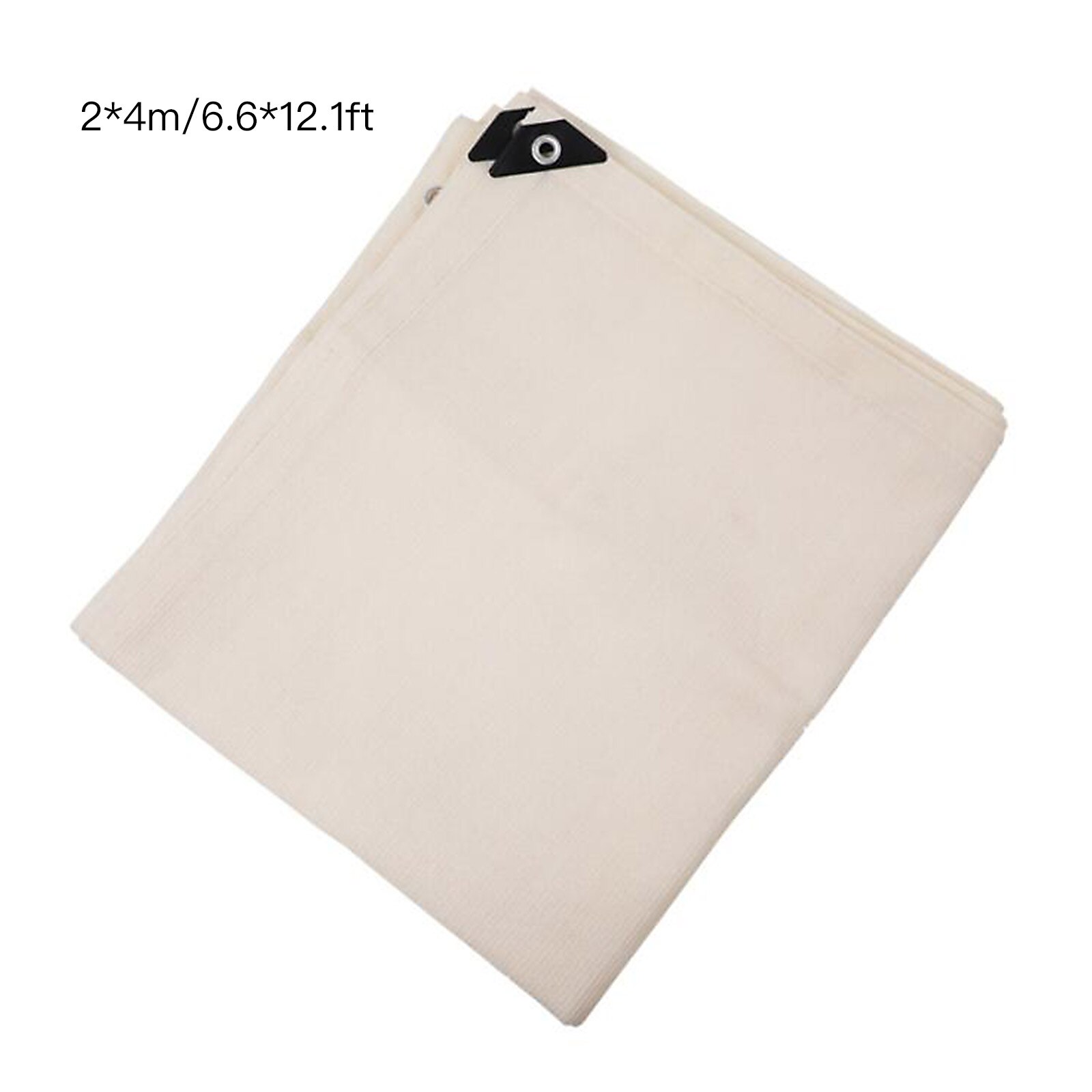 Pergola Shade 1PC Courtyard Villa UV Sunblock Sunscreen Resistant Patio PE Protection Fence Canopy Fabric Shading Net: White 2x4M 1PC