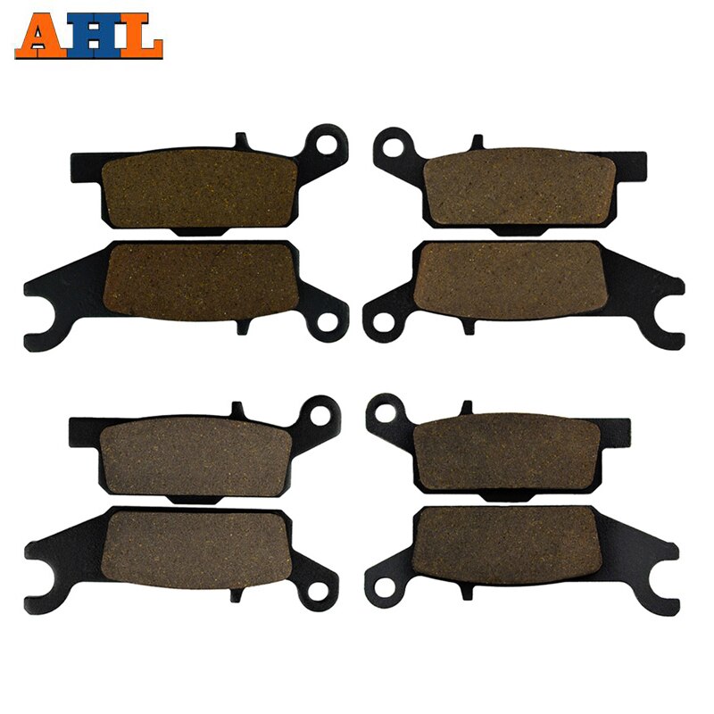 AHL-pastillas de freno delantero y trasero para motocicleta, accesorio para YFM550, YFM 550, FGHY, FGPY, YFM700, YFM 700, FGPW, FGPX, FGPY, FGPZ, Grizzly