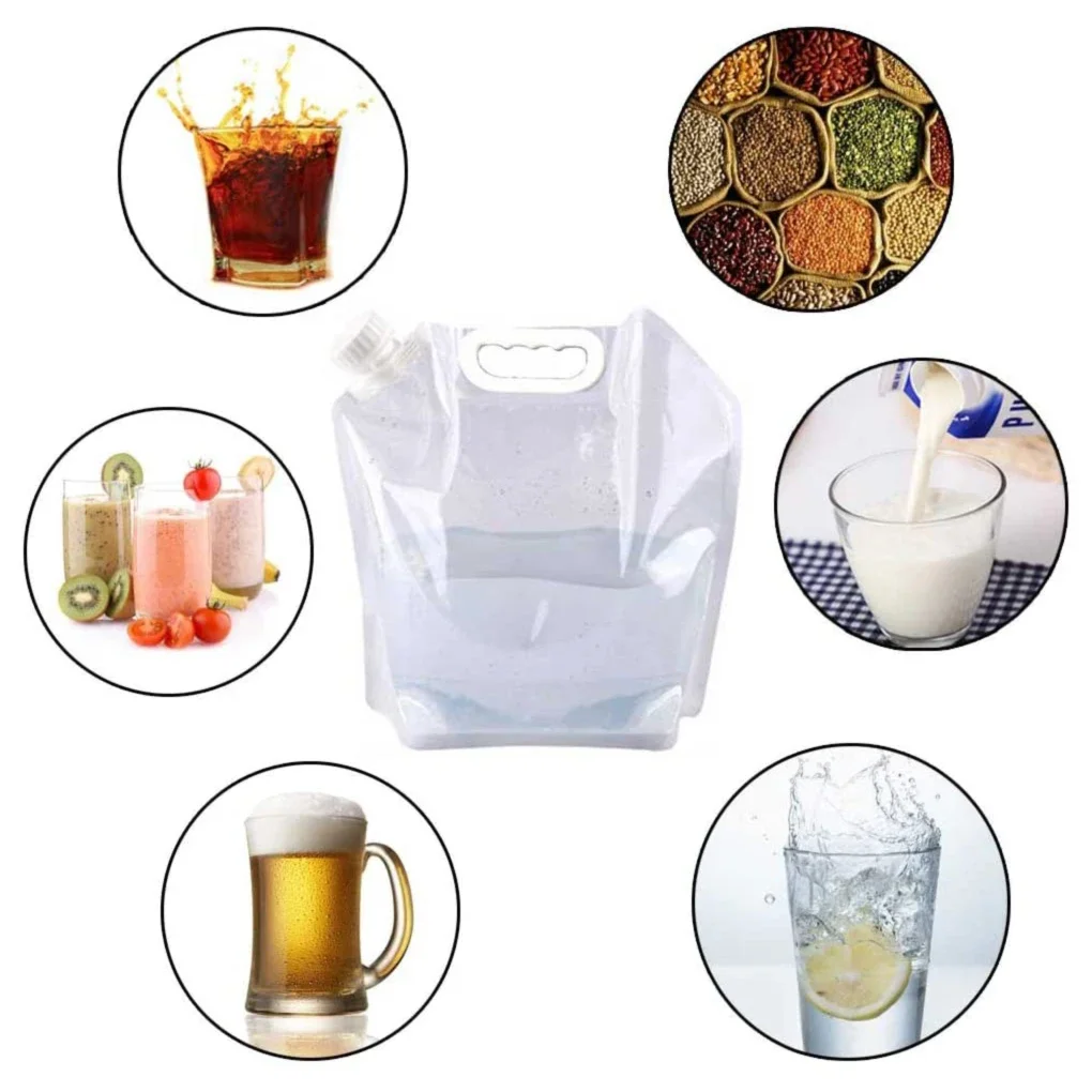 2L/3L/5L/10L Outdoor Faltbare Eimer Faltbare Wasser Tasche Überleben Wasser Lagerung Tragbare Wasser Träger Container camp Wandern