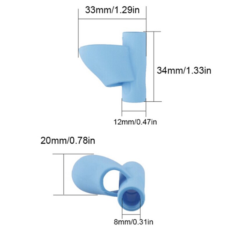 Kinderen Correctie Schrijven Hold Pen Grip Houding Tool Siliconen Schrijven Houding Potlood Houder Corrector Briefpapier