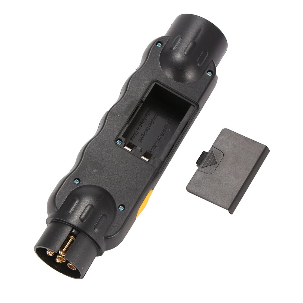 Auto Anhänger Tester 7 Stift Abschleppen Licht Kabel Schaltung Steckdose mit 2 Adapter 12V Elektrik diagnostizieren Werkzeuge