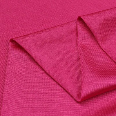 High-elastic and light-elastic knit Ribery fabric lining lining chiffon skirt fabric elastic force. soft. Drape. Silk luster.: 10 rose