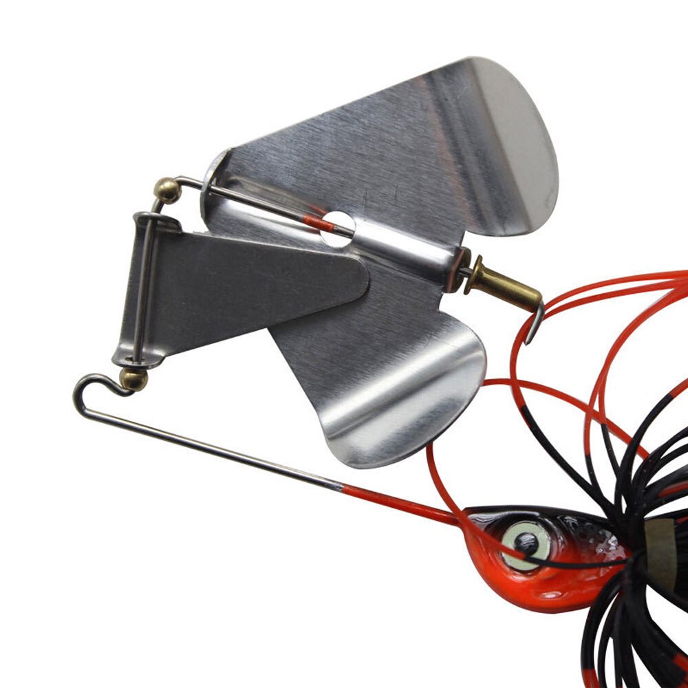 Balleo 14.7G/ Spinner bait Bass jig Weedless fishing lure Buzzbait wobbler chatterbait for bass pike walleye fish Tackle