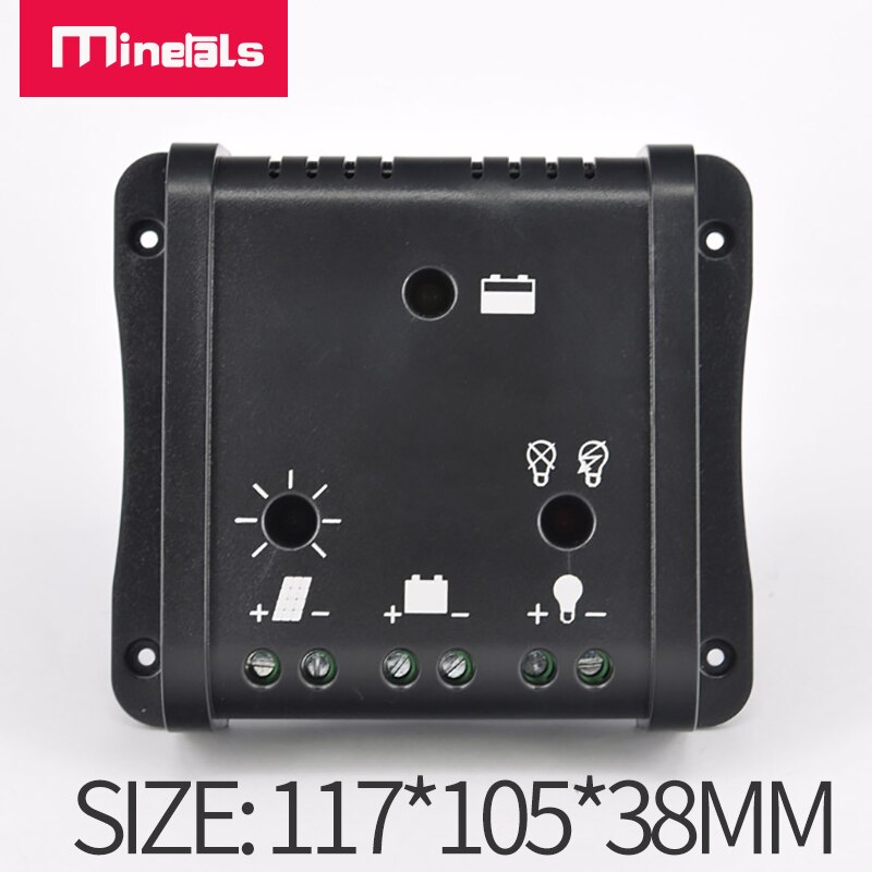 12V 10A Solar energy charge discharge controller PWM solar charge controller Li ion LFP4 Lead-acid controller