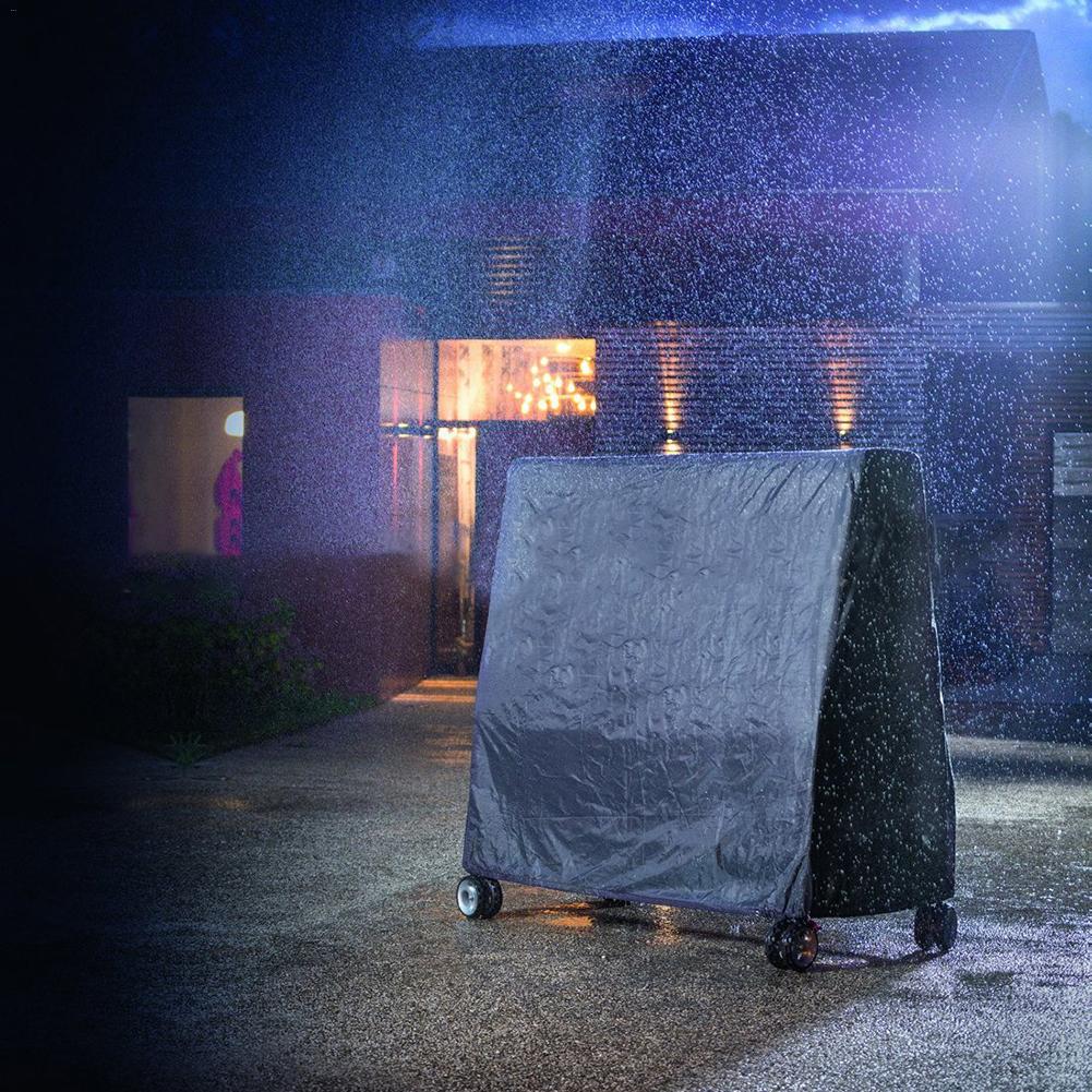 155*75*144cm Ping Pong Table Storage Cover Indoor /Outdoor Table Tennis Sheet Table Cover UV Protection Waterproof Dust Cover