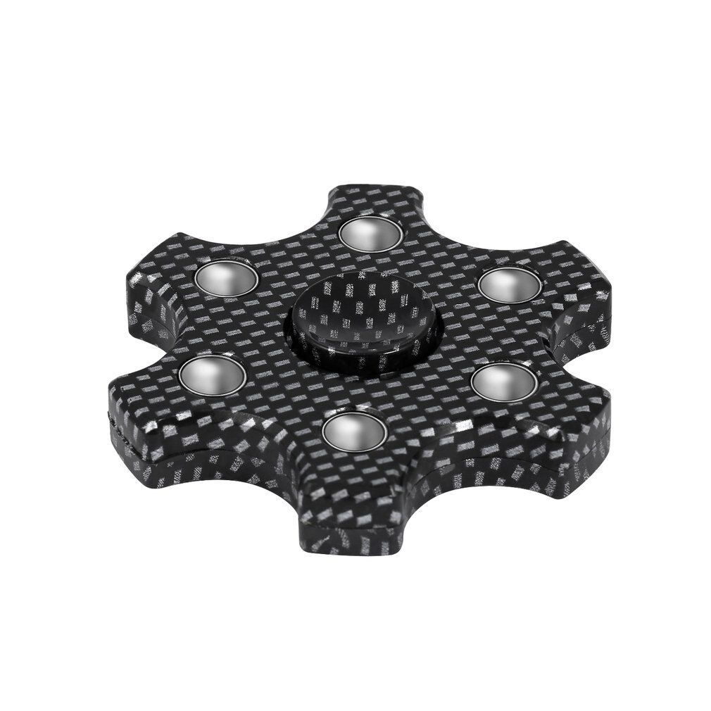 Vinger Spinner Hand Spinner Speelgoed Snelle Lager Focus Speelgoed Voor Doden Tijd Verlicht Stress Angst Autisme Ontspannen Zeshoekige