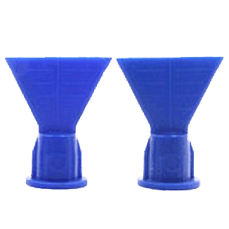 Cono de silicona en forma de onda para cartucho, pieza de repuesto, boquilla de punta de pulverización para dispensador de sellador, accesorio de jeringuilla, 10 unids/lote