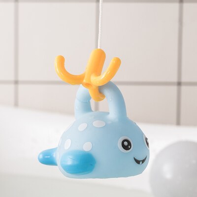 Barn baby badleksaker småbarn badkar pool fiskelek leksak färgglad flytande fisk och fiskspö dusch leksats i badtid