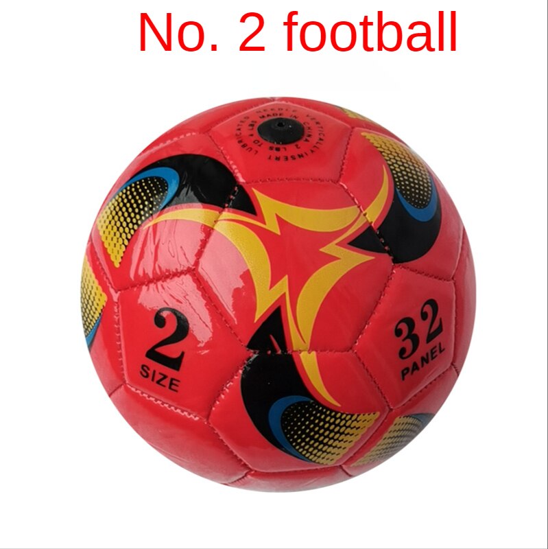 Size 2/3/4/5 PU Football Adult Primary and Middle School Students Competition Training Rubber Football Children Football Toy: No. 2 football 4