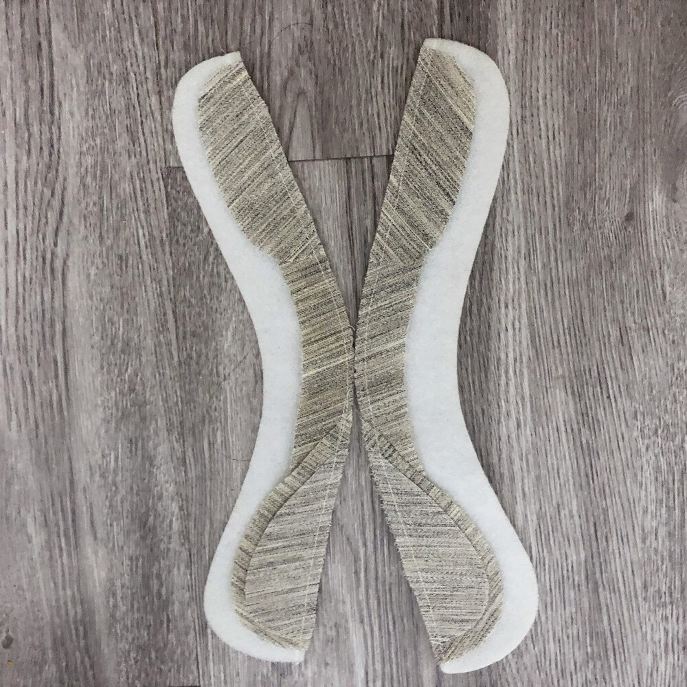 5 Paren/partij 35Cm Stereotype Mouw Schouders Pads Voor Pak Accessoires Mouwen Katoenen Voering Voor Kleding Diy Accessories1811