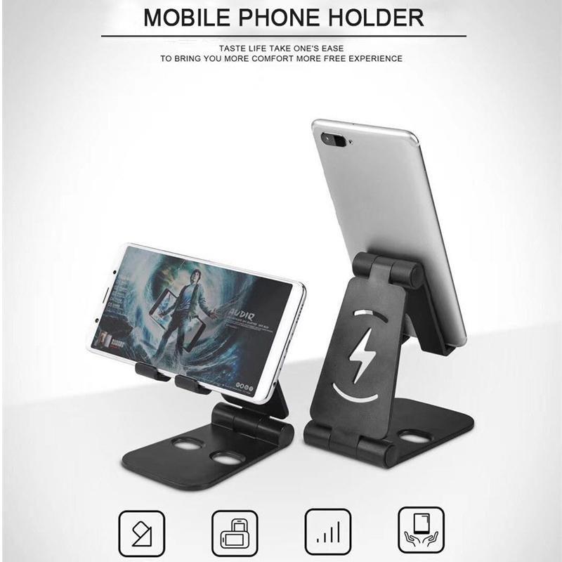 Gruppe Vertikale Universal Faltbare Mobile Ständer Kunststoff Desktop Desk Stand Halter Halterung für Handy Tablet Pad d20