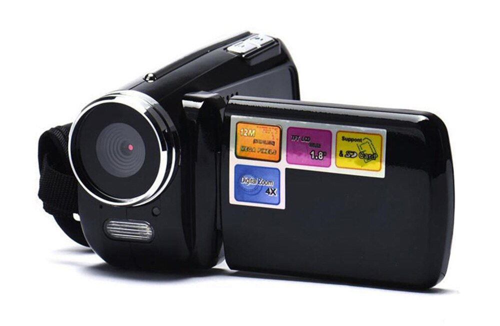 16MP HD 1080P Portable 16x Digital Zoom Camera 2 Inches LCD Screen Night Vision Video Recording Camcorder Handheld Home DV