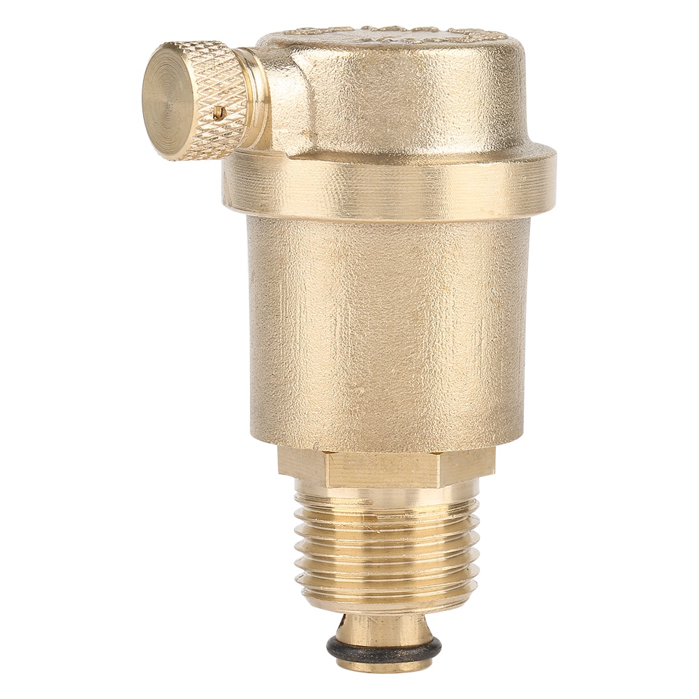 Nosii DN15 G1/2 Brass Automatic Air Vent Valve For Solar Water Heater Pressure Relief Brass Exhaust Valve
