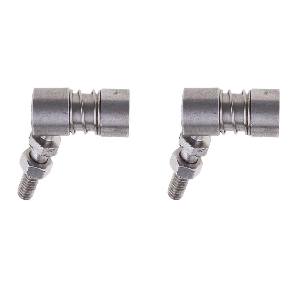 2X Stainless Steel Boat Throttle Ball Joint Replacement Marine Boat Hardware