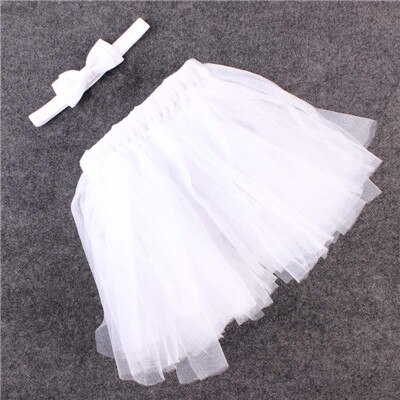 Cute Kids Meisjes Peuter Baby Boog Bloem Tutu Jurken Fotografie Prinses Jurk 85WA: 7