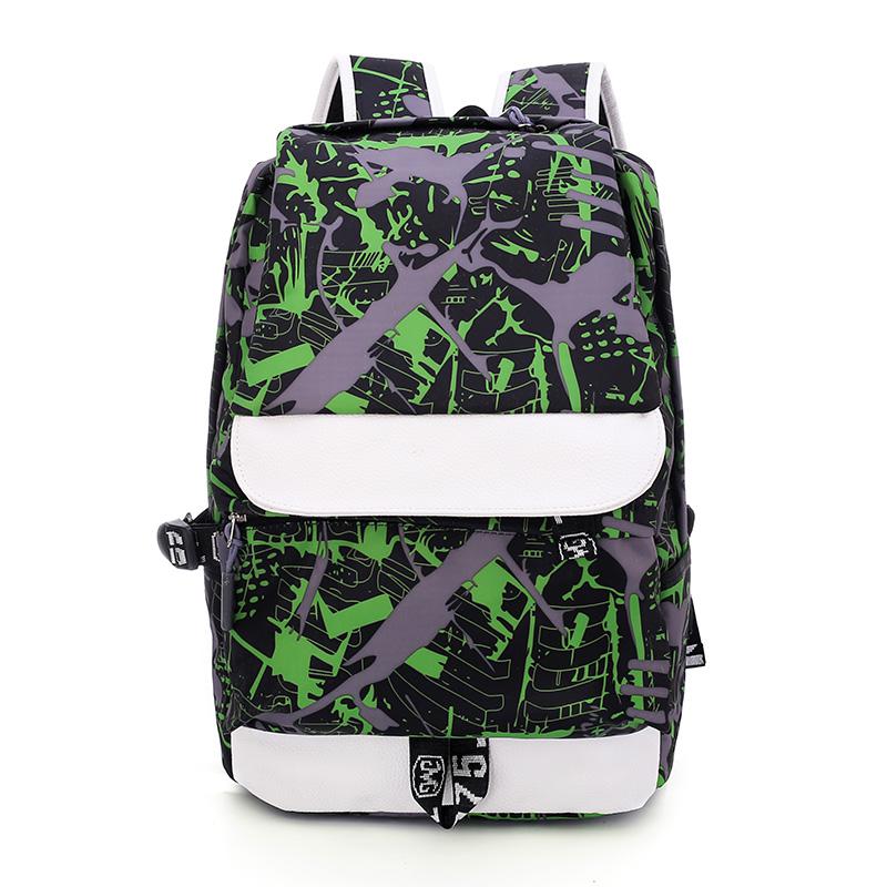 Schule Tasche Teenager Schule Tasche bagpack große kapazität Koreanischen college schule tasche für mädchen: Green