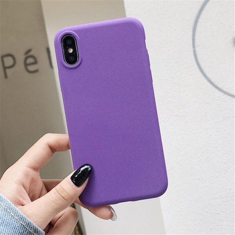 Funda de teléfono a prueba de golpes para Xiaomi mi A3 9SE 9 CC9 CC9E suave TPU arenisca cubierta mate para Xiaomi mi A3 Lite fundas ajustadas delgadas