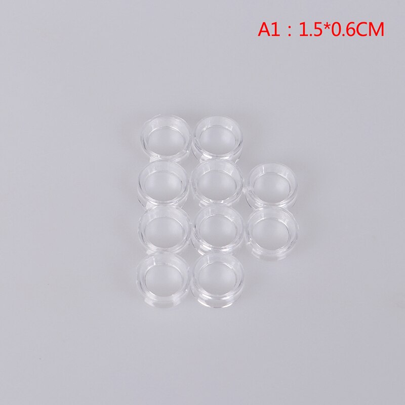 10PCS Acrylic Clear Display Stand Sphere Holder For Crystal Ball Base Pedestal Support Decor Pedestal: A1