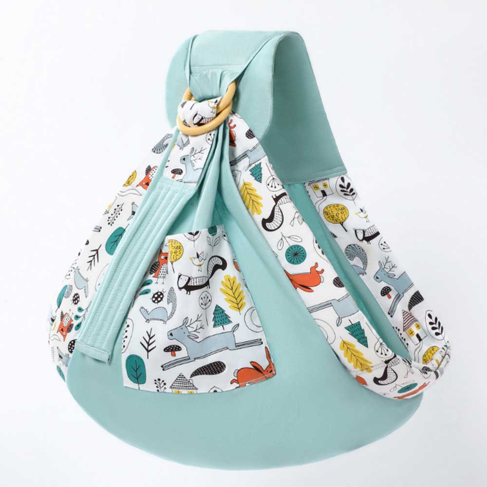 Cabestrillo para bebé recién nacido, portabebés de doble uso, tela de malla, mochila de lactancia, portabebés: PJ4138A