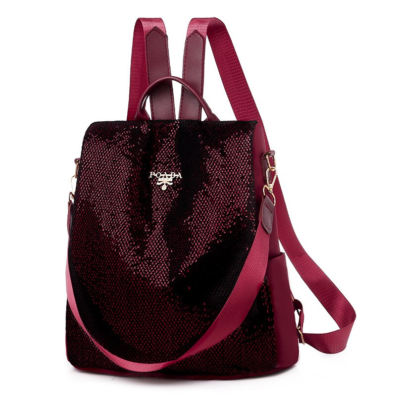 Anti Theft Frauen Rucksack Wasserdicht Durable Oxford Stoff Schule Tasche Damen Große Kapazität Reise Rucksäcke