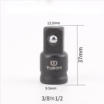 1PCS Embout Adaptateur CR-V Réducteur Ensemble 1/4 &quot;3/8&quot; 1/2 &quot;1&quot; Visseuse à Chocs Conversions pour L&#39;impact Armes Clés Cliquets: 3-8 to 1-2