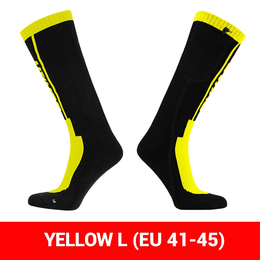 DUHAN Heated Socks Winter Motorcycle Heating Socks USB Electric Motorcycle Boots Heating Socks Infrared Heated Boots Size 36-45: YE Sock L (41-45)