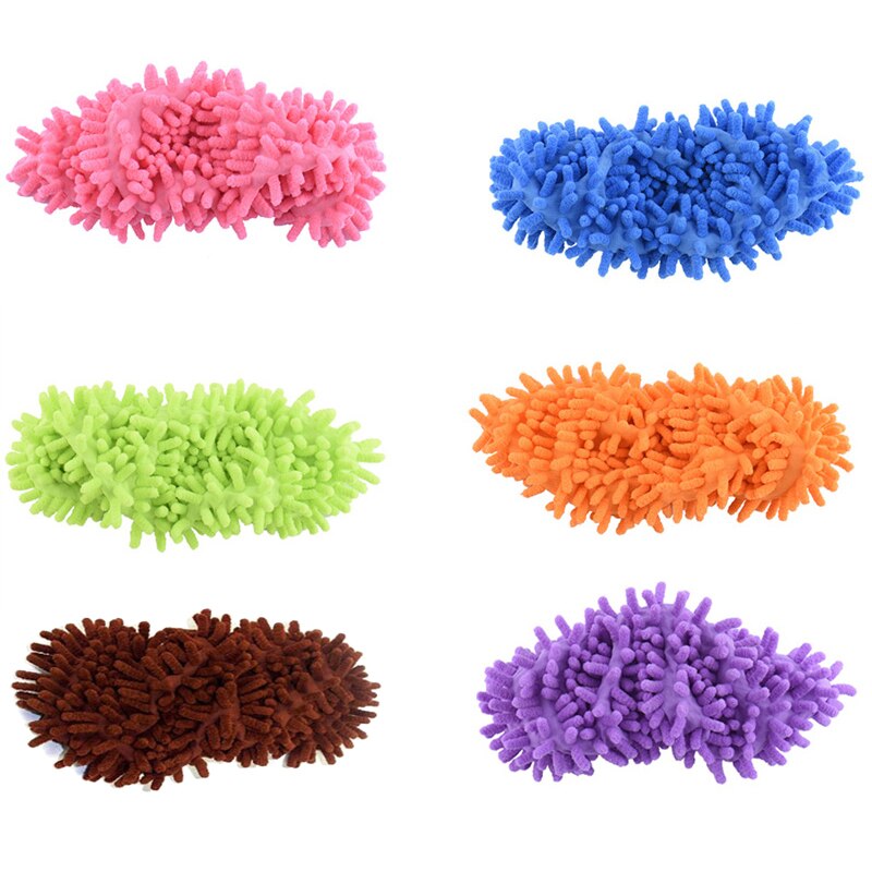 Zapatillas mopa antipolvo para pies, gorros para mopa, limpieza de suelo multifunción, cubiertas para zapatos, limpiador de pelo
