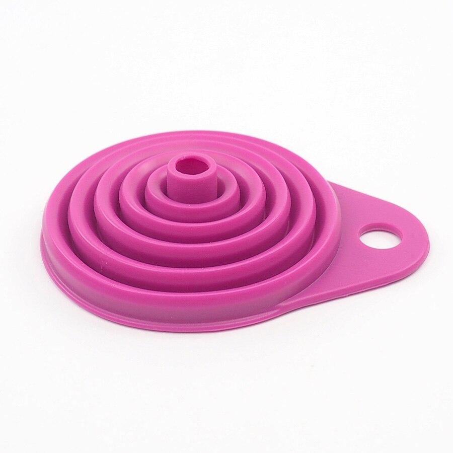 1pc mini silicone hopper Foldable Funnel Hopper Kitchen Cozinha Cooking Tools Accessories plaster shovel hopper Kitchen Gadgets: 6