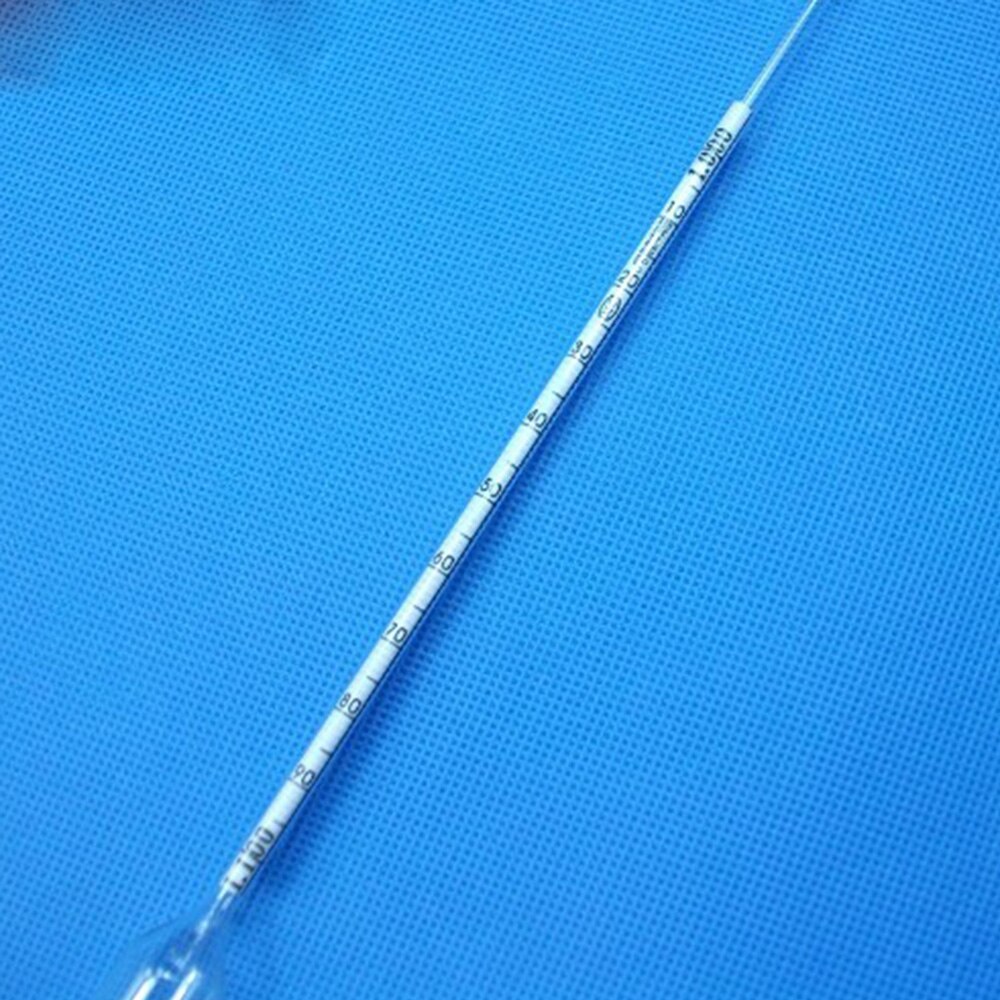 2PCS/lot 0.9-1.0/m3 portable glass Densitometers glass liquid hydrometer densimeter Density Meter