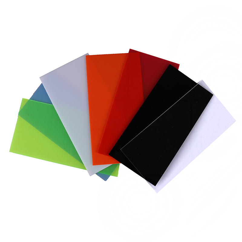 1Pc Transparent Acrylic Plexiglass Tinted Sheets/plexiglass plate/acrylic plate black/white/red/green/orange