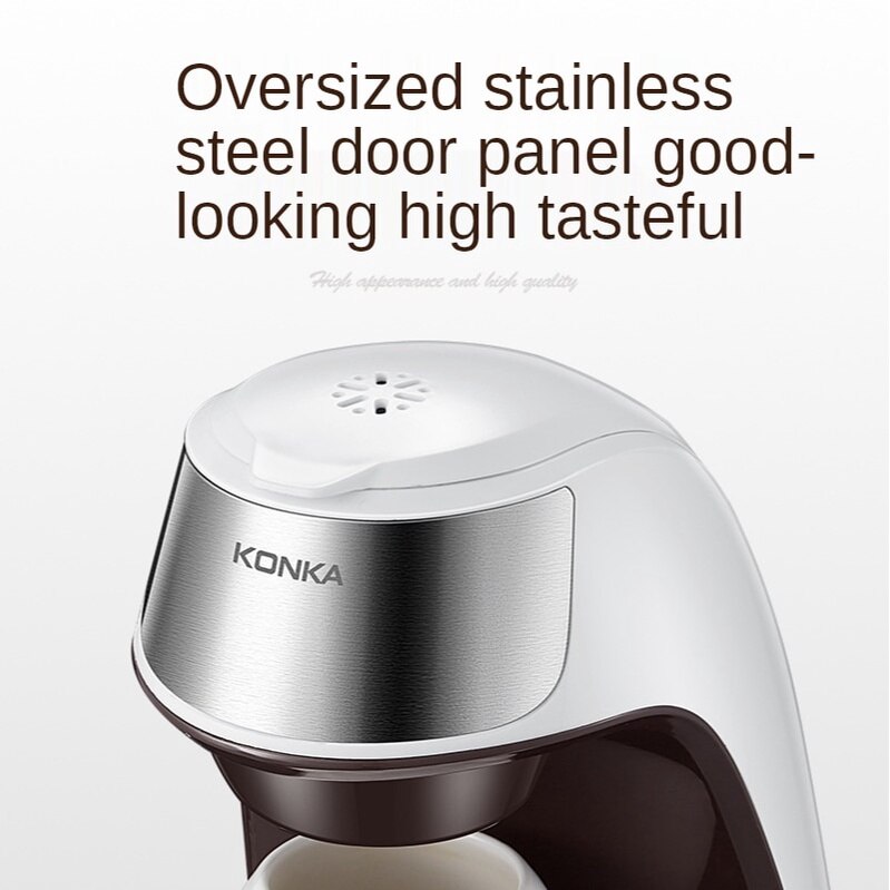 Household Small Portable Coffee Machine office Tea Brewing Machine Drip Coffee Machine American Coffee Machine 450W