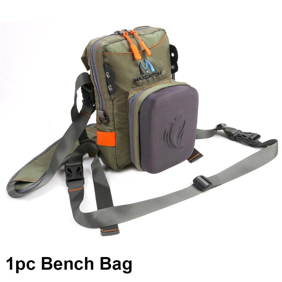 Maximumcatch latać torba wędkarska wędkarska torba piersiowa torba muchowa z pięcioma wędkarskimi akcesoria narzędziowe: Chest pack