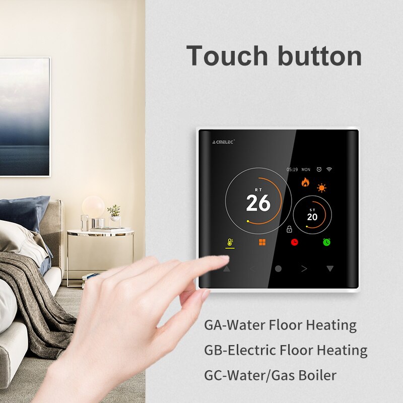 Tuya Smart Vloerverwarming Wifi Thermostaat Voor E... – Grandado