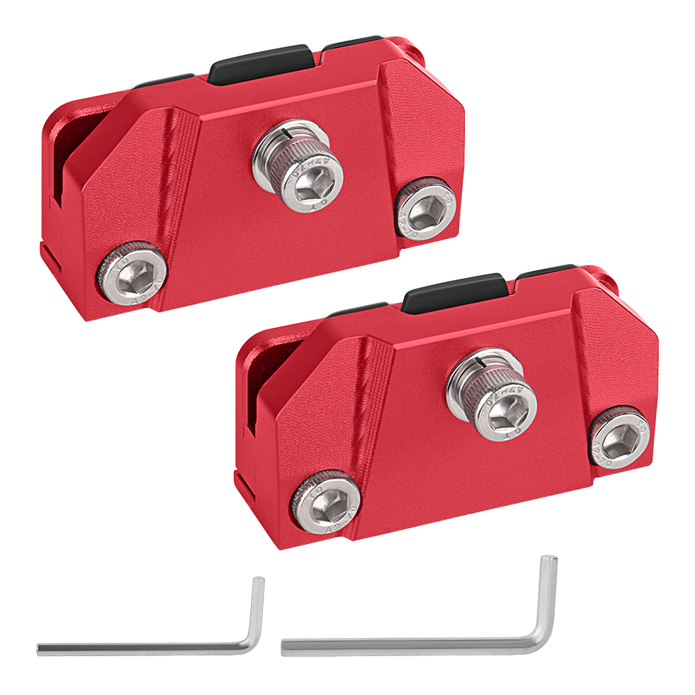 Led Autolichten Beugel Autokap Montage Houder Licht Werkbalk Led Mount Klem voor SUV 4X4 Auto Universeel Zwart Rood: Goud