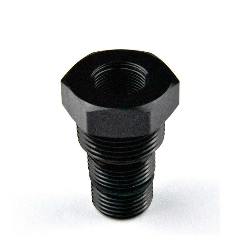 Oil Filter Thread Adapter 5/8-24 to 3/4-16 13/16-16 3/4NPT Black